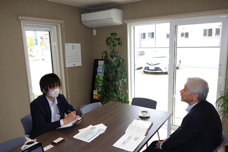 脱炭素化県北で進む（読売新聞取材）